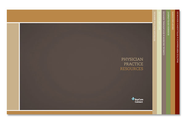 Physician Resources Team Brand Identity